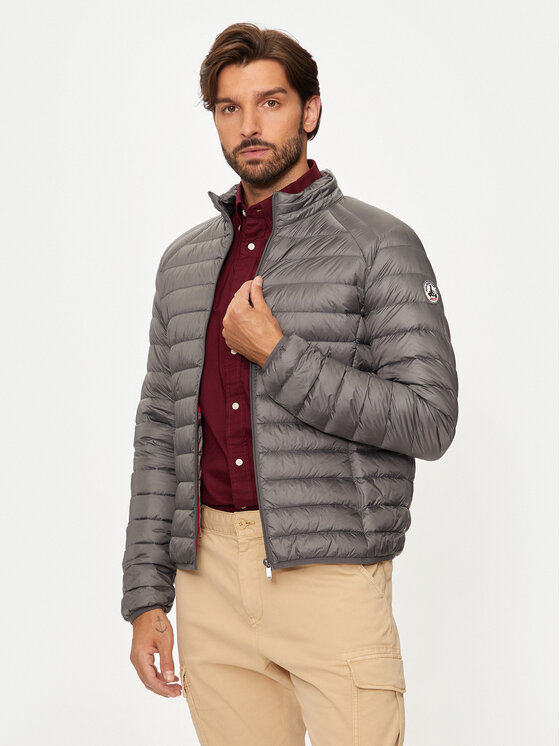 Jott Jott Pehelykabát Mat P000MDOW02 Szürke Slim Fit