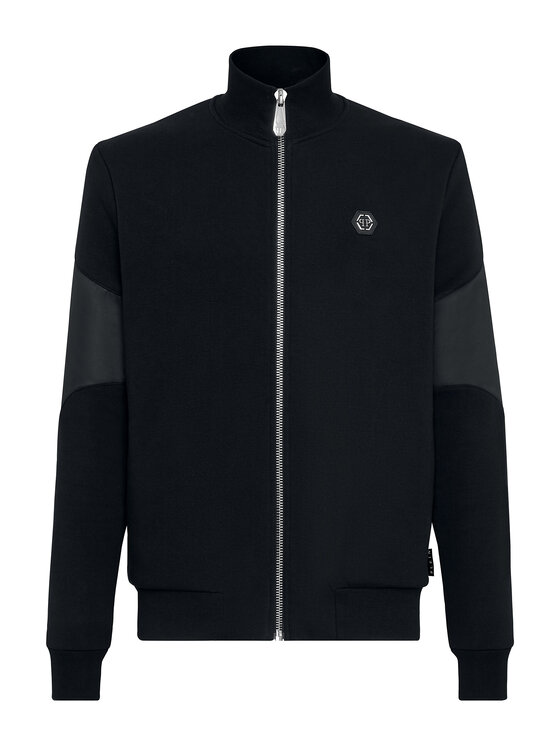 PHILIPP PLEIN PHILIPP PLEIN Mikina 1341 Čierna Jegging Fit