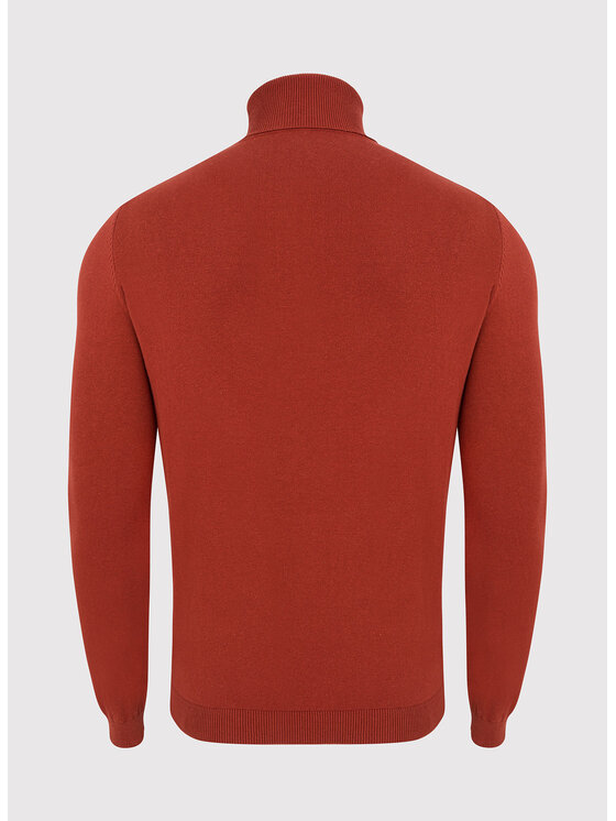 Pako Lorente Pako Lorente Golf P22WF-2X-008 Pomarańczowy Regular Fit