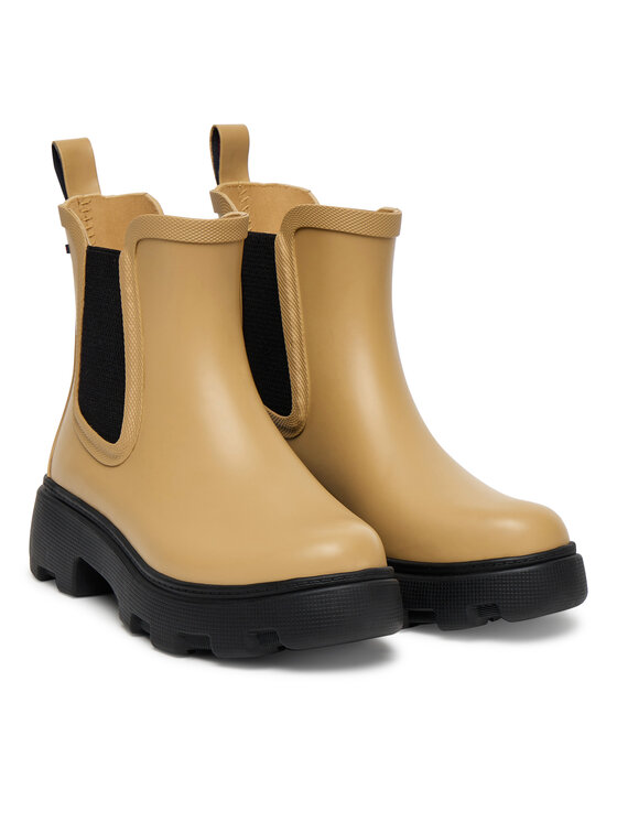 Tommy Hilfiger Tommy Hilfiger Gumijasti škornji Rubber Flag Cleated FW0FW08637 Rjava