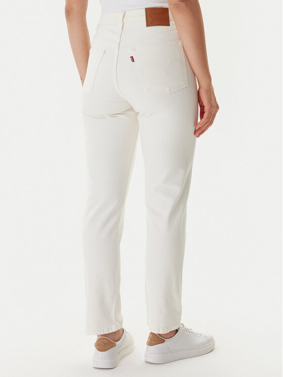 Levi's® Levi's® Jeansy 501® 36200-0374 Écru Cropped Fit