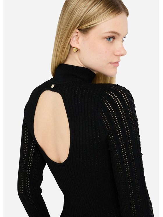 Liu Jo Liu Jo Cardigan CF5087MS46M22222 Nero Slim Fit