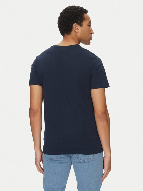 Blend Blend T-Shirt 20717764 Σκούρο μπλε Regular Fit