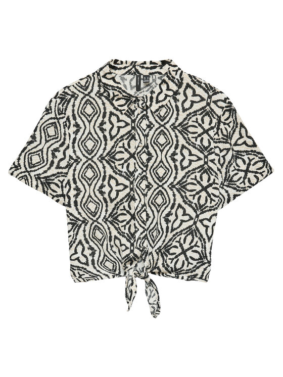 Vero Moda Vero Moda Hemd Menny 10303694 Schwarz Relaxed Fit