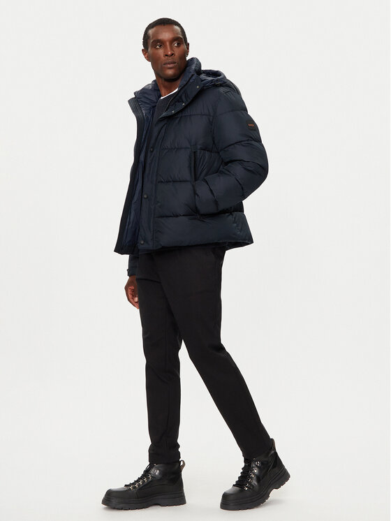 BOSS BOSS Télikabát Omaris 50528573 Sötétkék Regular Fit