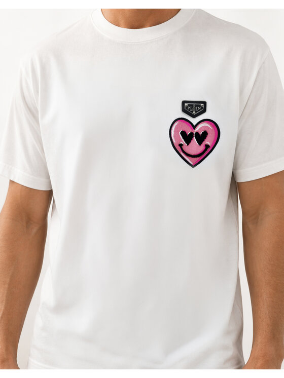 PHILIPP PLEIN PHILIPP PLEIN T-Shirt 31662 Bílá Regular Fit