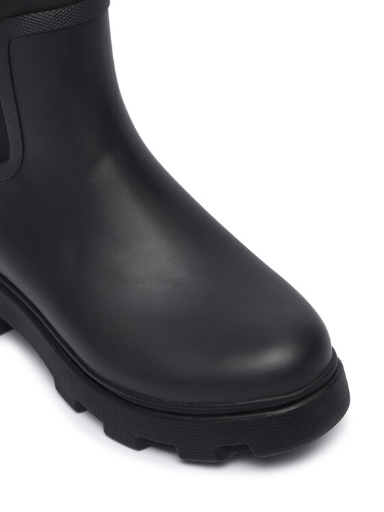 Tommy Hilfiger Tommy Hilfiger Guminiai batai Th Stamp Warm Ankle Rain Boot FW0FW09544 Juoda