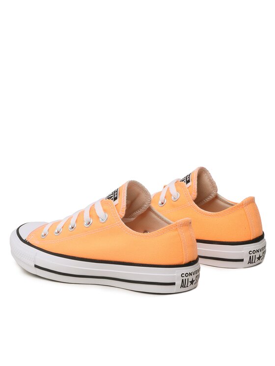 Converse Sneakers aus Stoff Ctas Ox A04393C Orange Modivo
