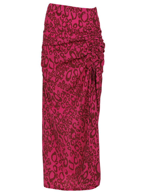 LAURELLA LAURELLA Sukňa 7TU002 Ružová Regular Fit