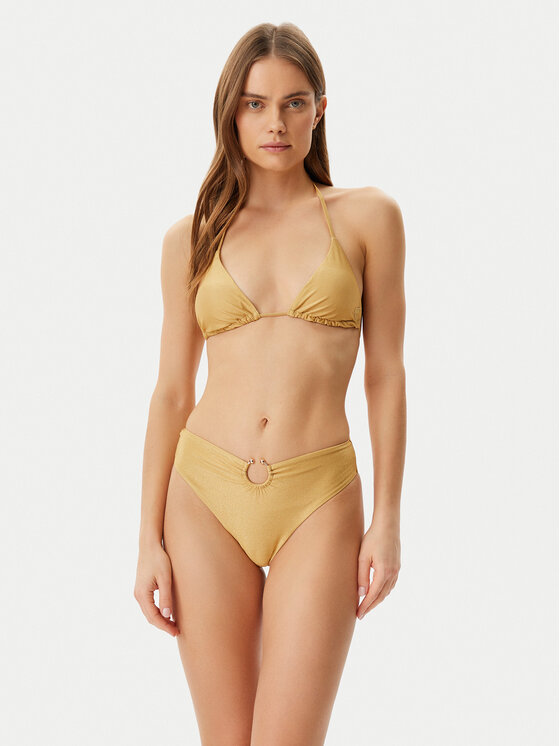 Guess Guess Góra od bikini E4GJ18 KC632 Żółty