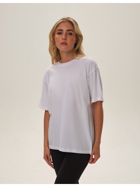 Esotiq Esotiq T-Shirt 42127 Biały Regular Fit