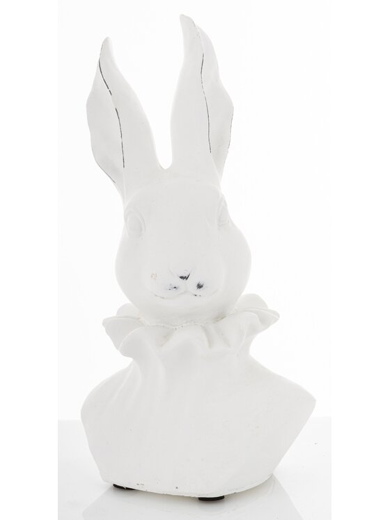 MIAhome MIAhome Figurka popiersie królika TORACE - VI Biały