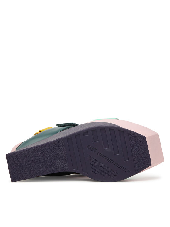United Nude United Nude Basutės Delta Wedge Sandal 1041397816 Spalvota
