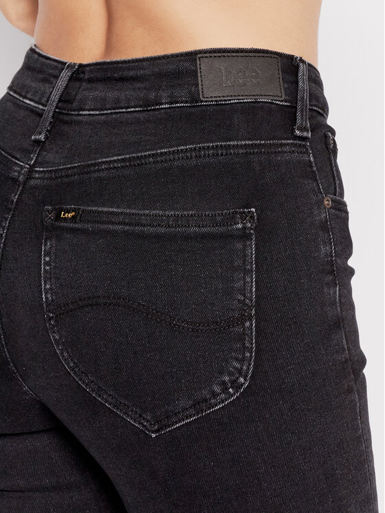 Lee Lee Jeansy ForeverFit L32SOZVT 112145054 Czarny Slim Fit