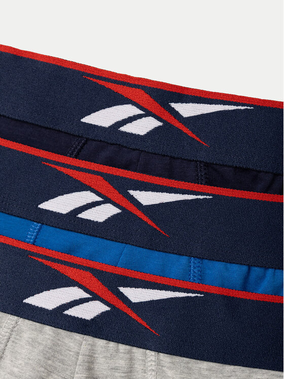 Reebok Reebok Sada 3 kusů boxerek JORDAN - AW24 (3-pack) Barevná
