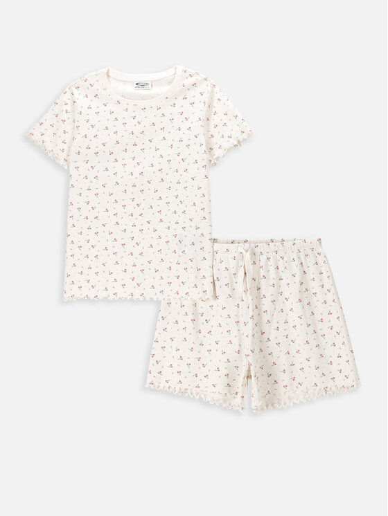 Coccodrillo Coccodrillo Pijama WC4448223PJS Écru Regular Fit