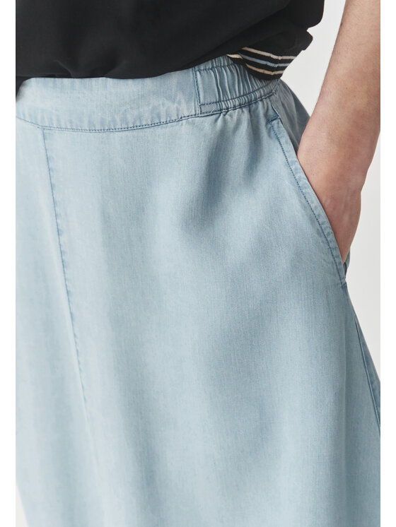 TATUUM TATUUM Spódnica midi KONI 1 Niebieski A-Line Fit