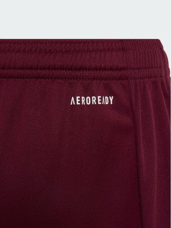 adidas adidas Szorty materiałowe 132617 Czerwony Regular Fit