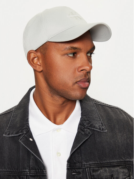 Calvin Klein Calvin Klein Kepurė su snapeliu Mono Logo Print Cap K50K512140 Spalvota
