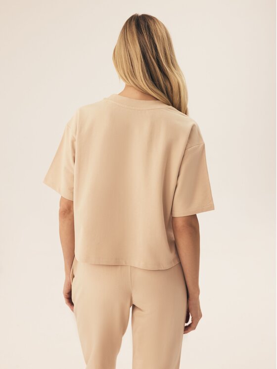 Esotiq Esotiq Blúzka 42568 Béžová Regular Fit