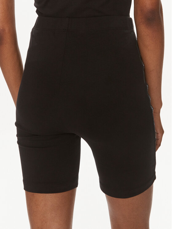 Calvin Klein Jeans Calvin Klein Jeans Dviratininkų šortai Logo J20J223137 Juoda Slim Fit