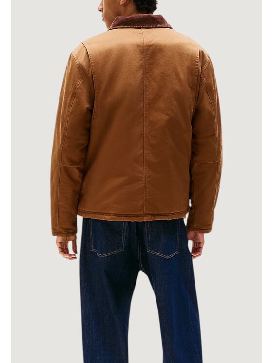 Tommy Jeans Tommy Jeans Giubbotto invernale TJM TWILL CHORE JACK Marrone Casual Fit