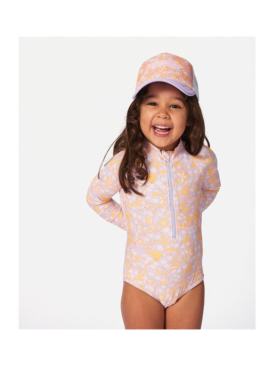 Rip Curl Rip Curl Strój kąpielowy Rainbow Tide Ls Surfsuit-Girl Kolorowy