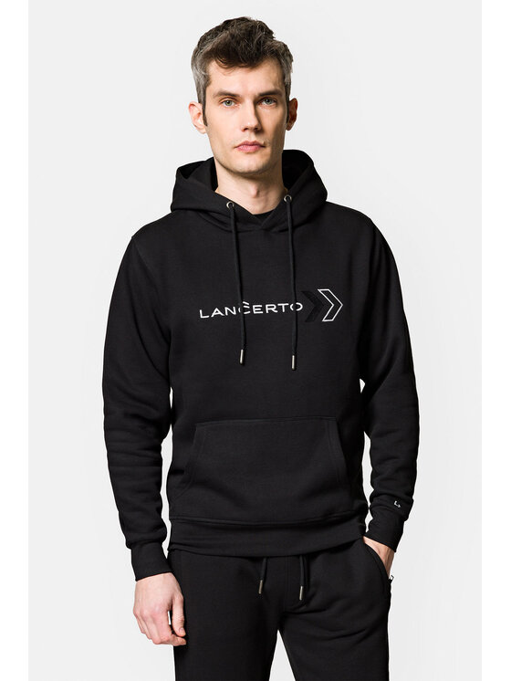 Lancerto Lancerto Bluza Laney BL073222000025 Czarny Regular Fit