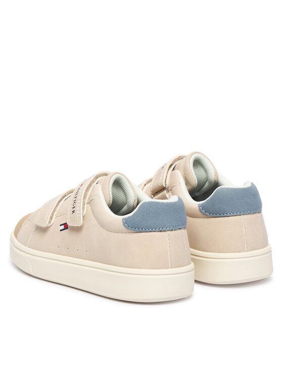 Tommy Hilfiger Tommy Hilfiger Sneakersy Low Cut Velcro Sneaker T1X9-35218-1959 M Béžová