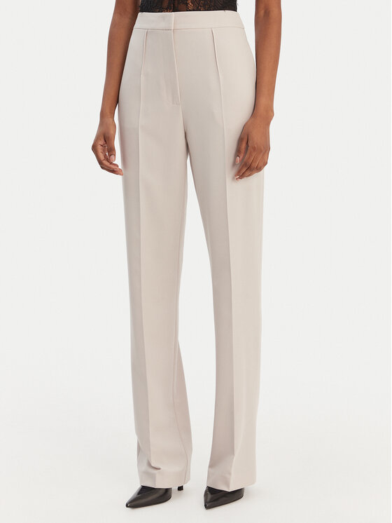 Patrizia Pepe Patrizia Pepe Штани з тканини 8P0800/A498-S748 Сірий Regular Fit