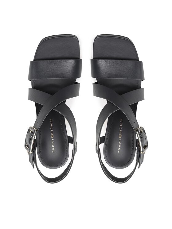 Tommy Hilfiger Tommy Hilfiger Szandál Hardware Block High Heel FW0FW07016 Sötétkék