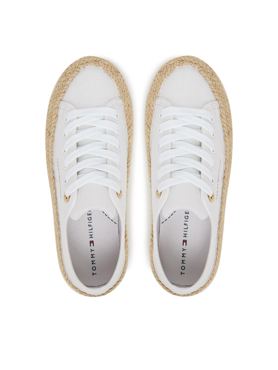 Tommy Hilfiger Tommy Hilfiger Espadryle T3A9-33732-0890100 Biały