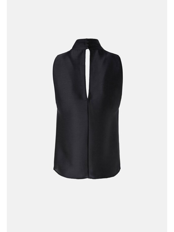 PINKO Pinko Τοπ ARRAS BLUSA SATIN CREPONNE Μαύρο Regular Fit