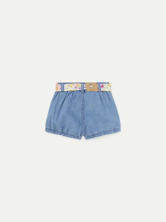 Mayoral Mayoral Pantaloncini di tessuto 1218 Blu Regular Fit