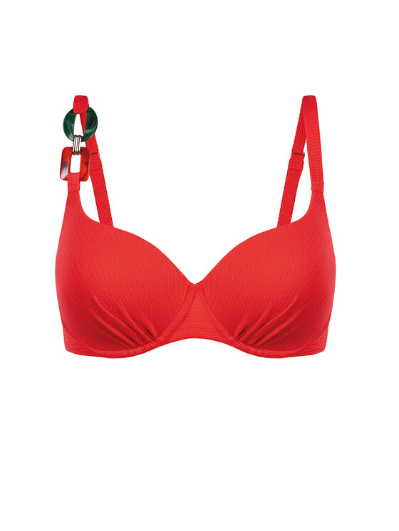 Feba Feba Bikini pezzo sopra FG10 Rosso
