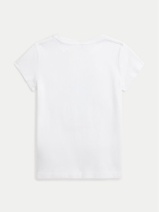Polo Ralph Lauren Polo Ralph Lauren T-Shirt 312942856001 Biały Regular Fit