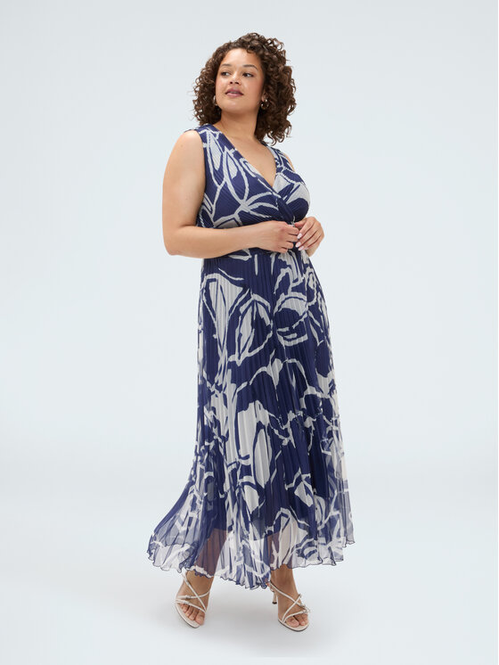 Fiorella Rubino Fiorella Rubino Abito da sera 7012T101870N0Z4 Blu A-Line Fit