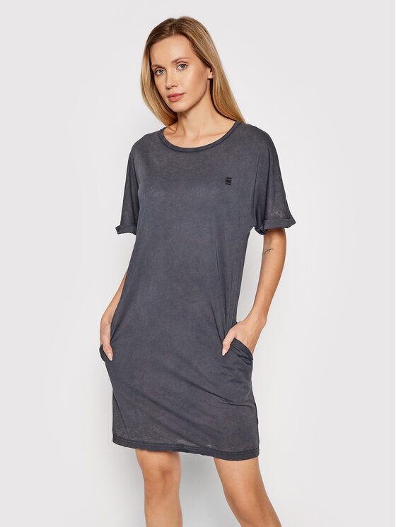 G-Star Raw G-Star Raw Vestito da giorno Joosa D17175-4107-B564 Grigio Regular Fit