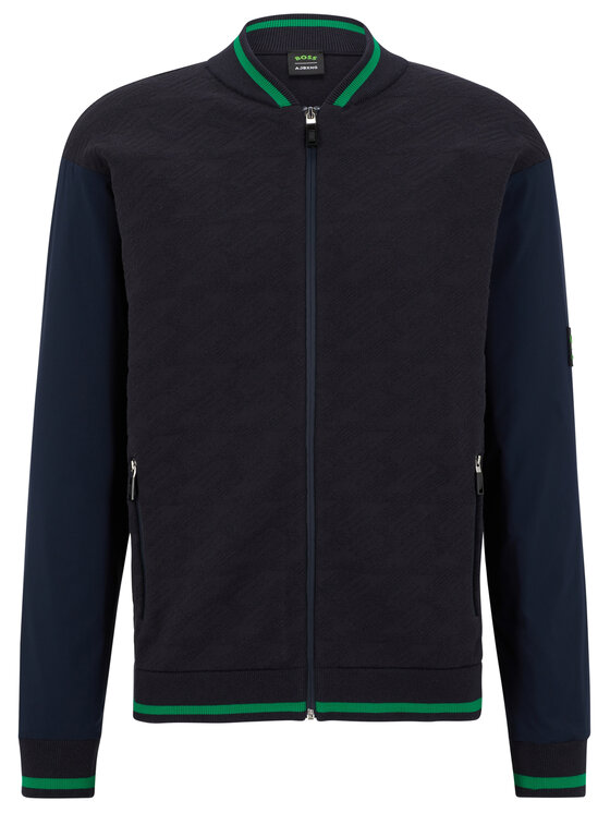 BOSS Boss Übergangsjacke 50492610 Dunkelblau Relaxed Fit
