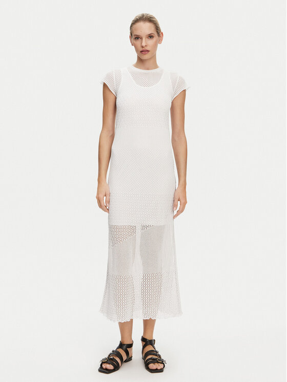 PINKO PINKO Nyári ruha 104643 A2EB Z04 Fehér Regular Fit