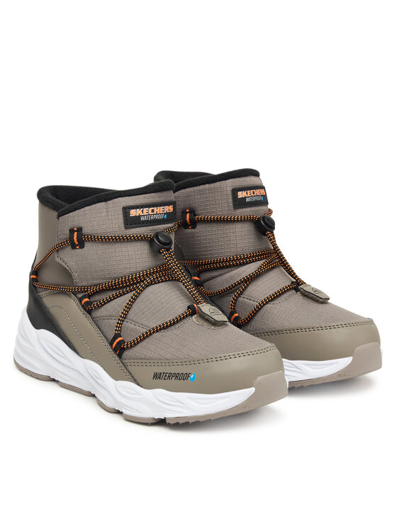 Skechers Skechers Škornji za sneg Turbo Tread 406385L TPBK Siva