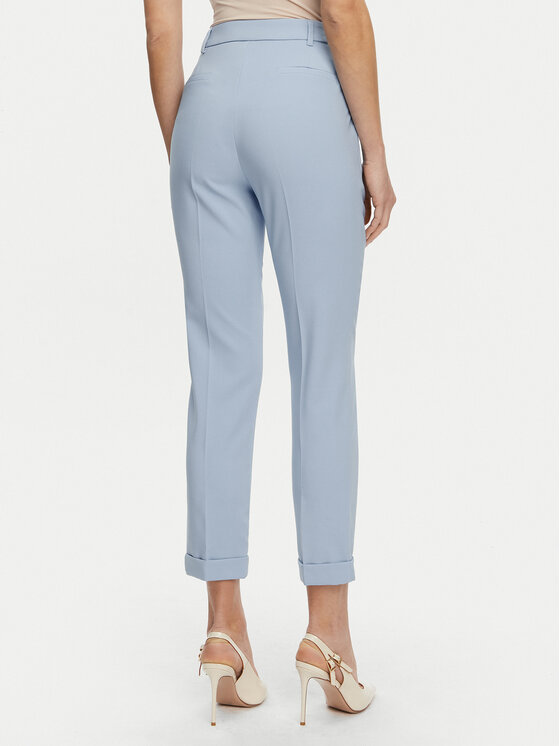 ARTIGLI ARTIGLI Bavlnené nohavice ACPA000837 Modrá Regular Fit