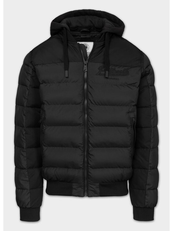 PITBULL PITBULL Kurtka zimowa HIDDEN Czarny Regular Fit