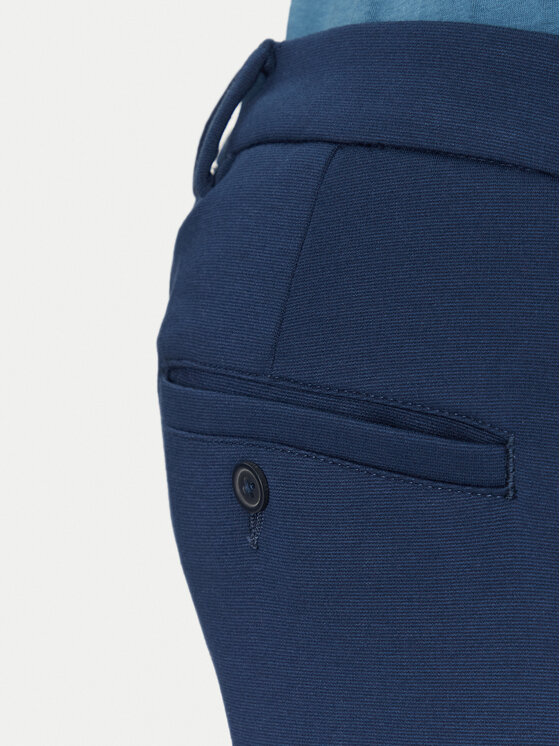 Blend Blend Hlače iz tkanine 20717828 Modra Slim Fit