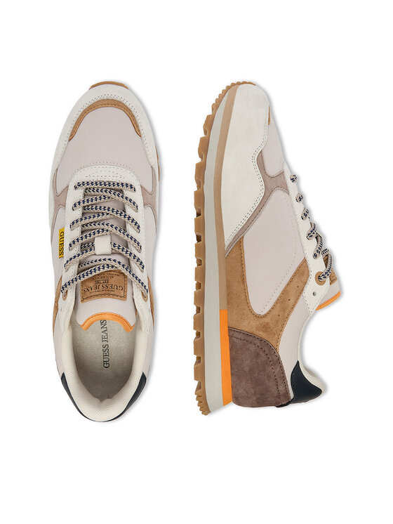 Guess Jeans Guess Jeans Sneakersy CWBEO-ETIENNE-01 Béžová