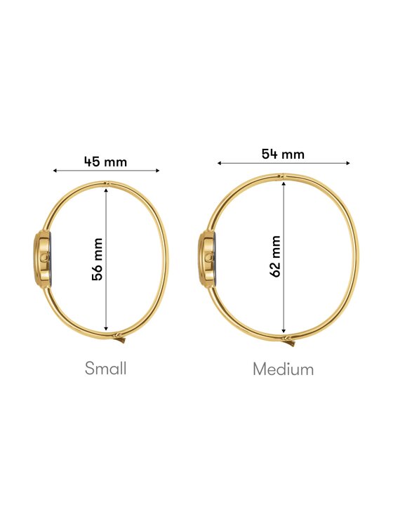 Rosefield Rosefield Zegarek Bangles Złoty