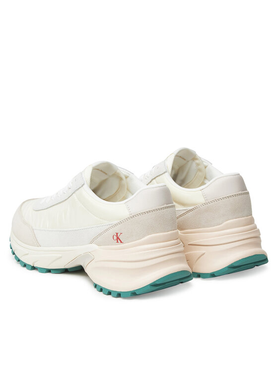 Calvin Klein Jeans Calvin Klein Jeans Sneakersy Hike Runner Mg Nylon Perl YW0YW01963 Écru