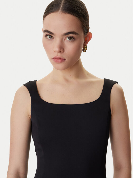 Marella Marella Φόρεμα κοκτέιλ Perle 2613221063 Μαύρο Slim Fit