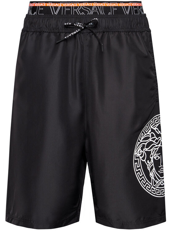 Versace Versace Плувни шорти ABU13010 Черен Regular Fit
