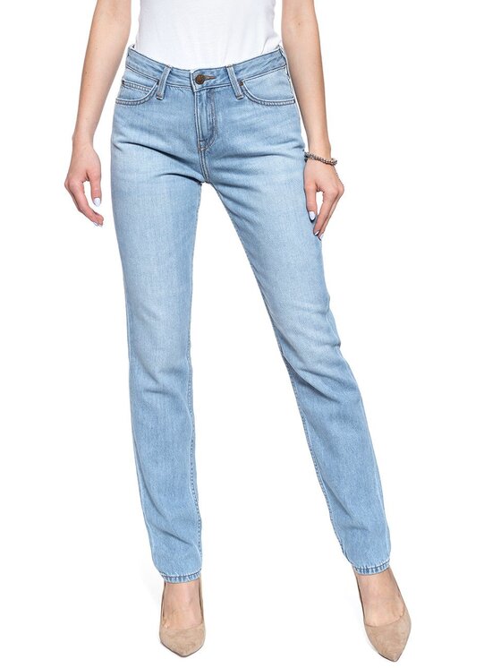 Lee Lee Jeansy ELLY Niebieski Slim Fit